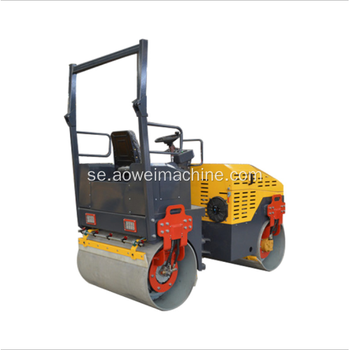 Mini billiga 4Tons 1,2 Ton Vibratory Road Roller Tandem Road Roller till salu